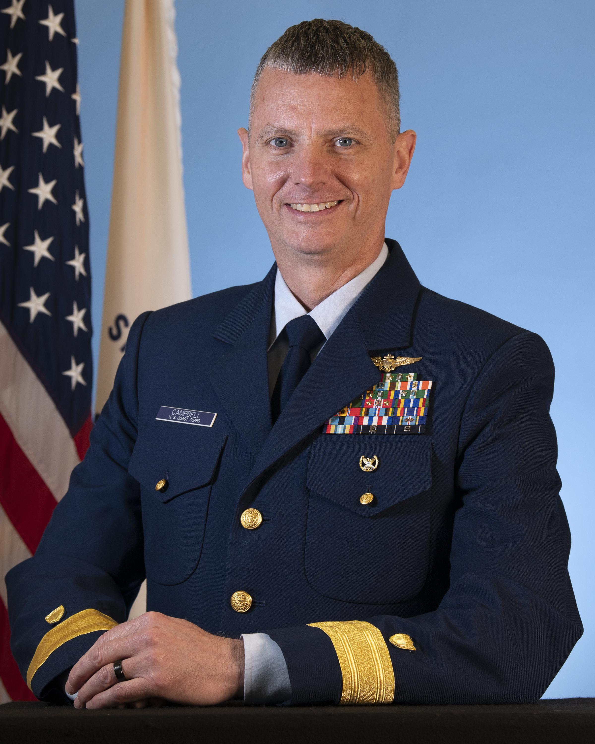 Rear Admiral Michael Campbell
